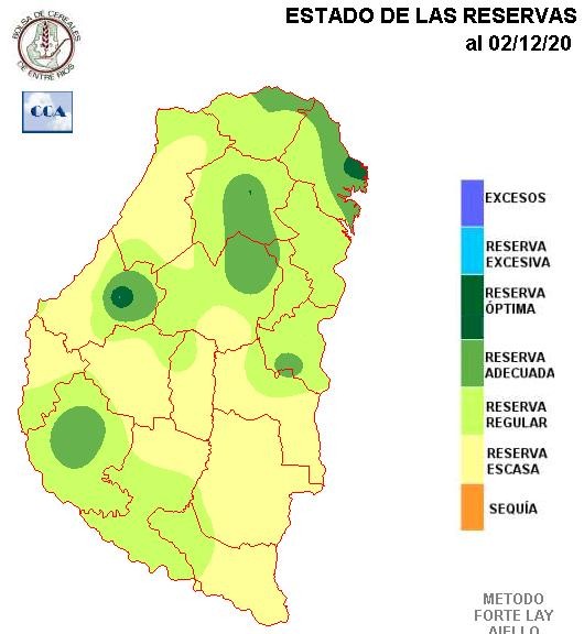 Mapa de reservas