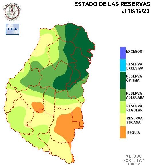 Mapa de reservas