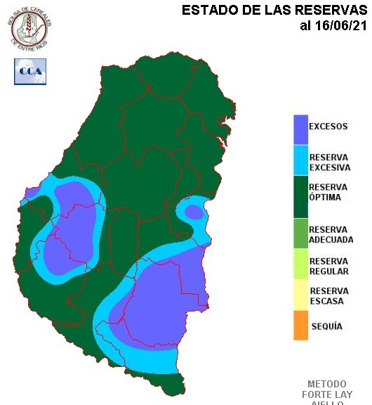 Mapa de precipitaciones