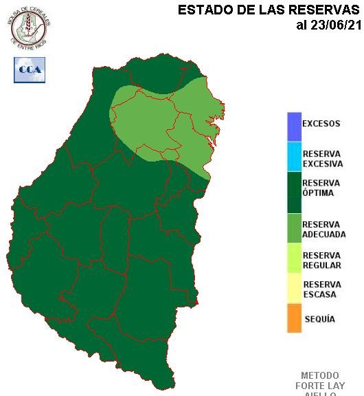 Mapa de precipitaciones