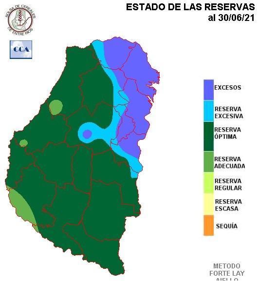 Mapa de reservas