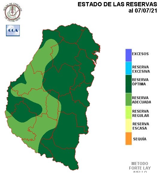 Mapa de reservas