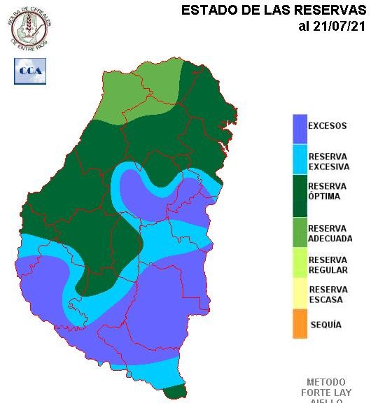 Mapa de reservas