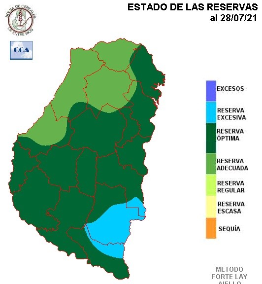 Mapa de reservas