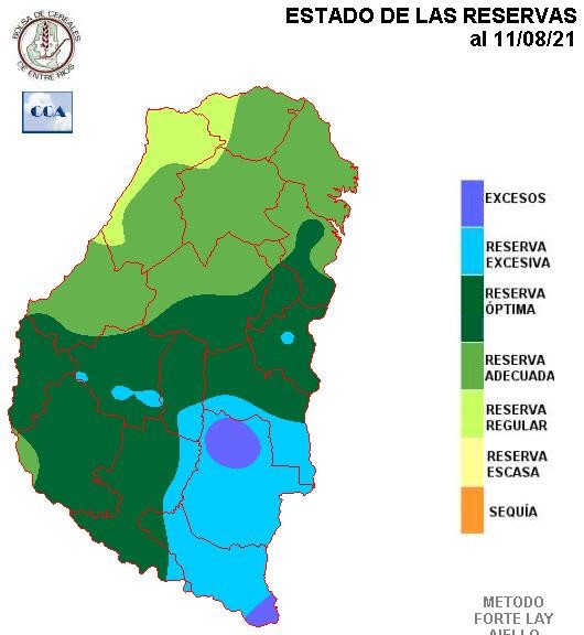 Mapa de reservas