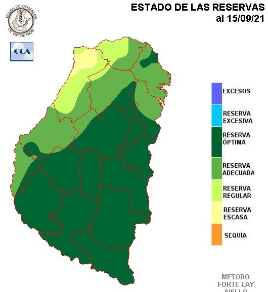 Mapa de reservas