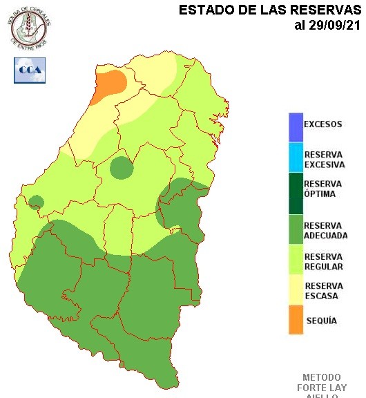 Mapa de reservas