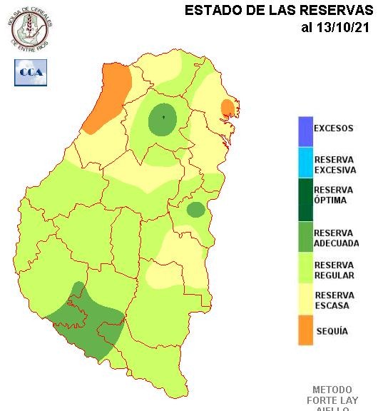 Mapa de reservas