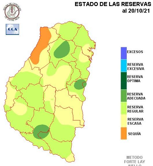 Mapa de reservas