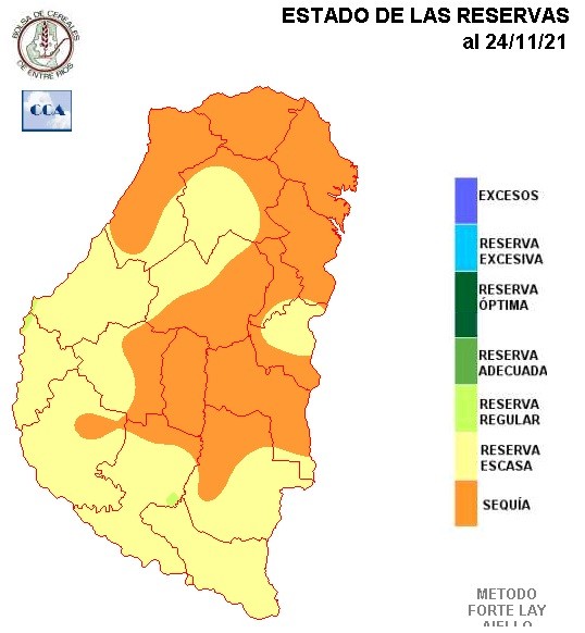 Mapa de precipitaciones