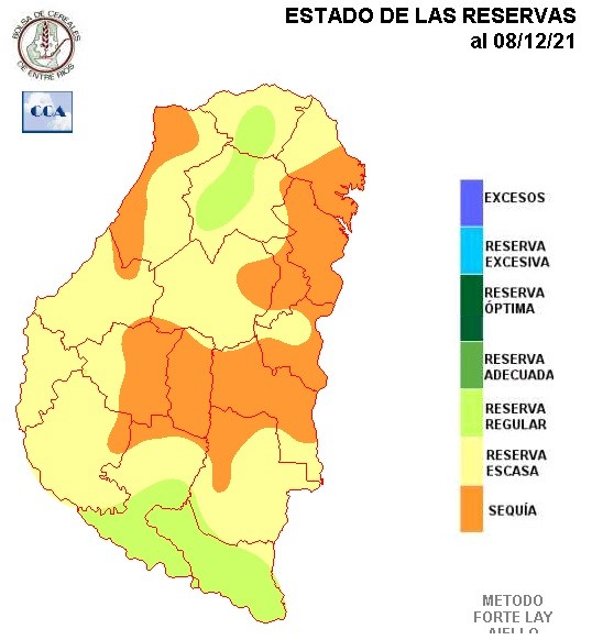 Mapa de reservas