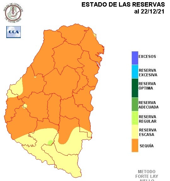 Mapa de reservas