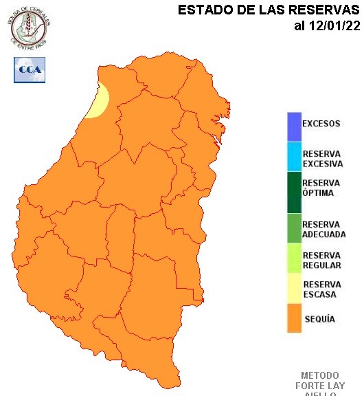 Mapa de precipitaciones