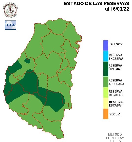 Mapa de reservas