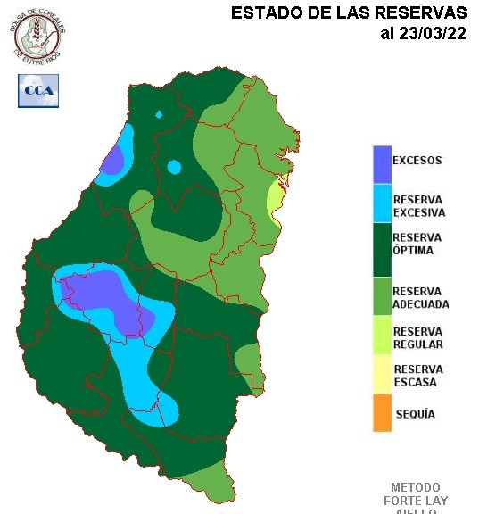 Mapa de reservas