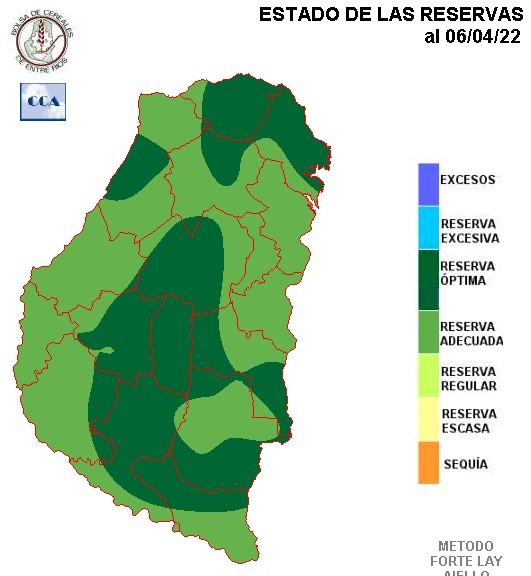 Mapa de reservas