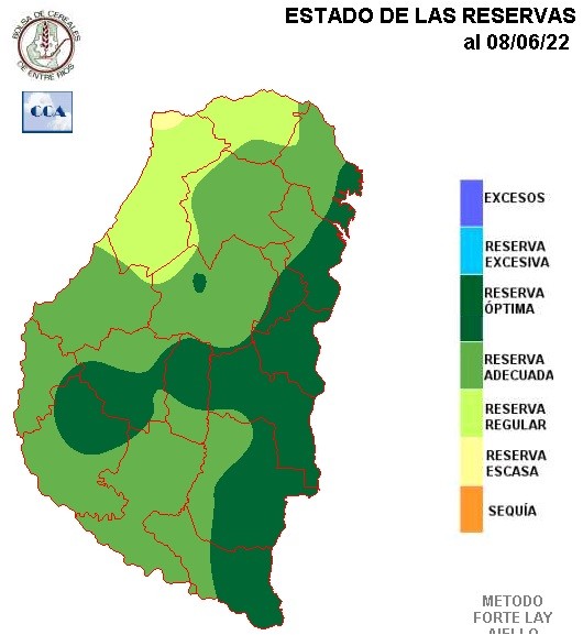 Mapa de reservas