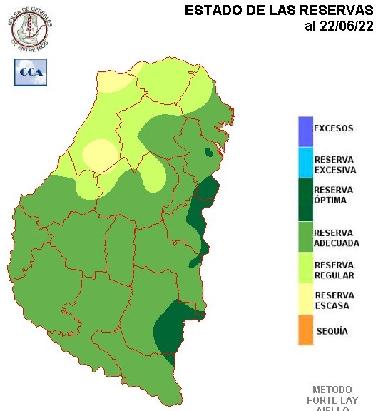 Mapa de reservas