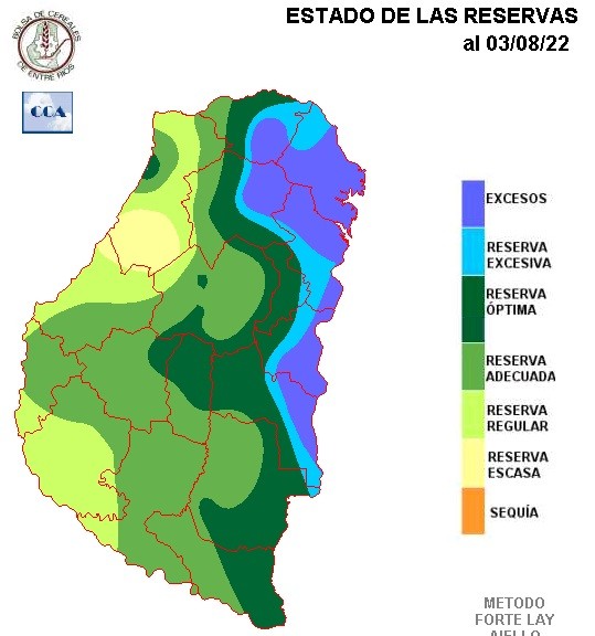 Mapa de reservas