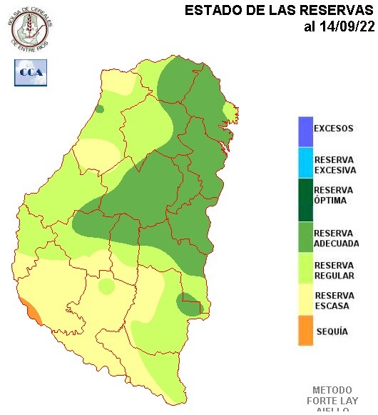 Mapa de reservas