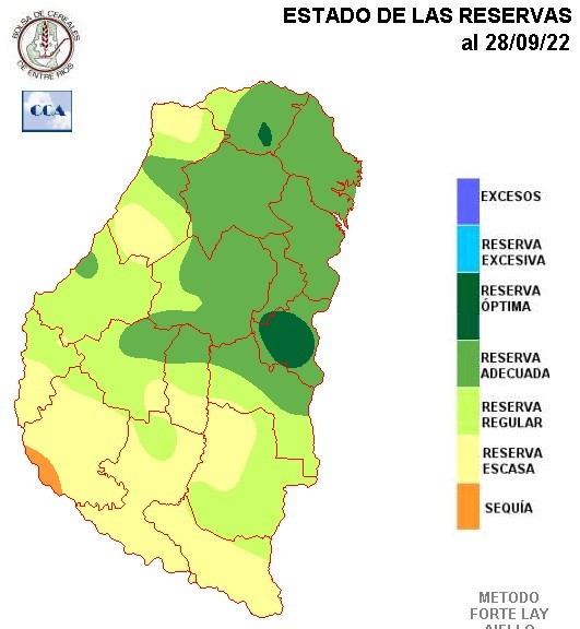 Mapa de reservas