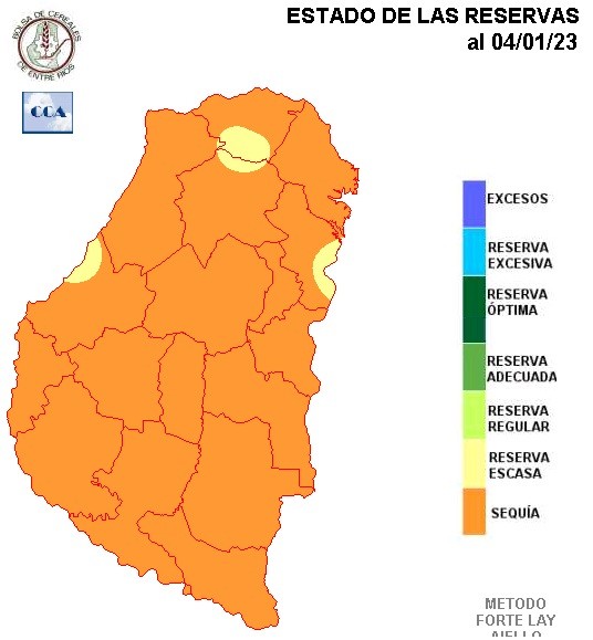 Mapa de reservas