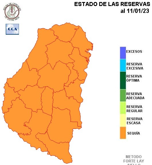 Mapa de precipitaciones