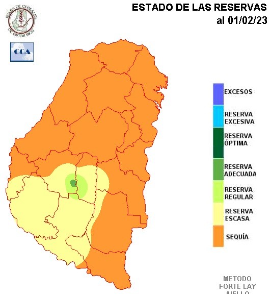 Mapa de reservas