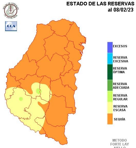 Mapa de reservas