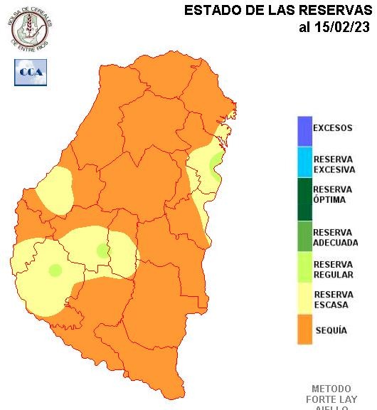 Mapa de reservas