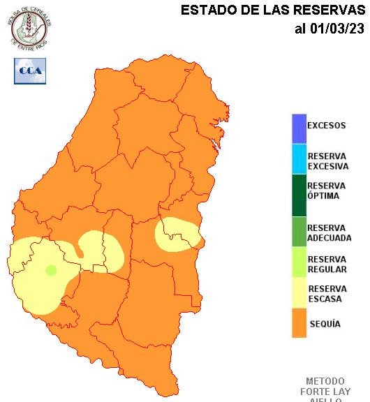 Mapa de reservas