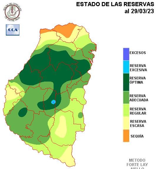 Mapa de reservas