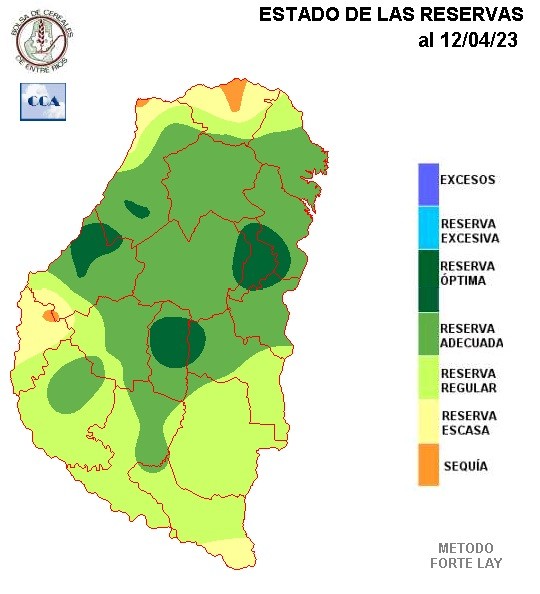 Mapa de reservas