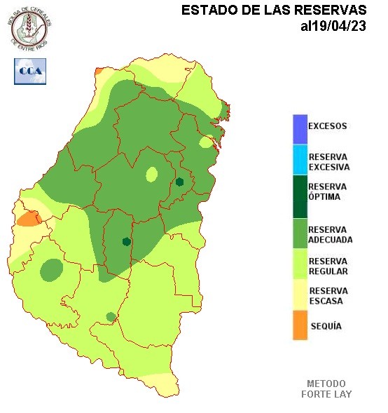 Mapa de reservas