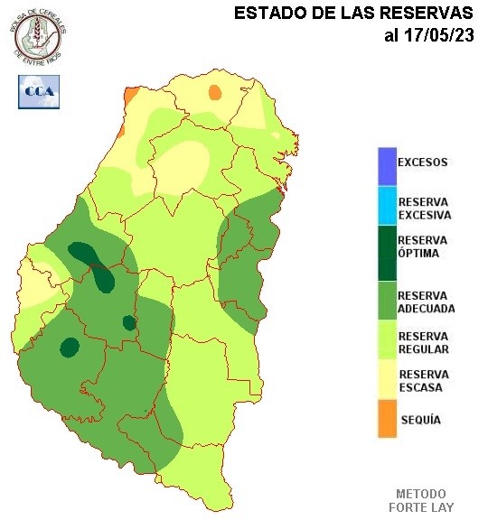 Mapa de precipitaciones