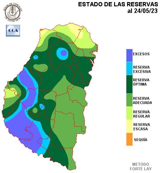 Mapa de reservas