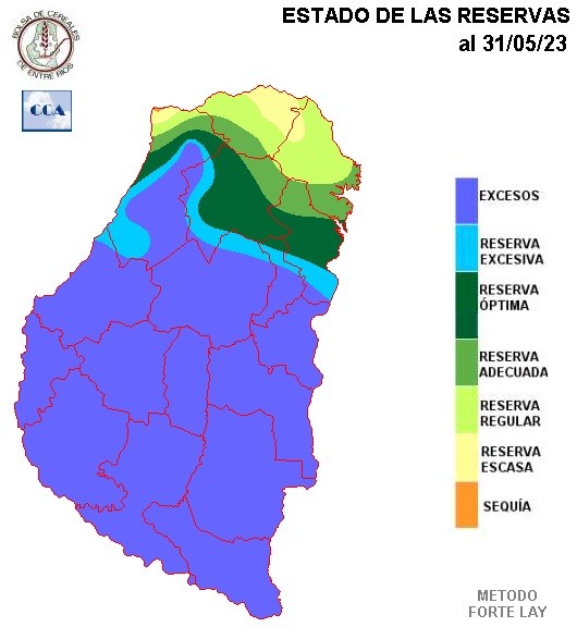 Mapa de reservas