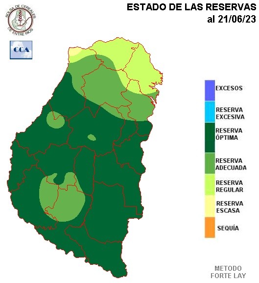 Mapa de precipitaciones