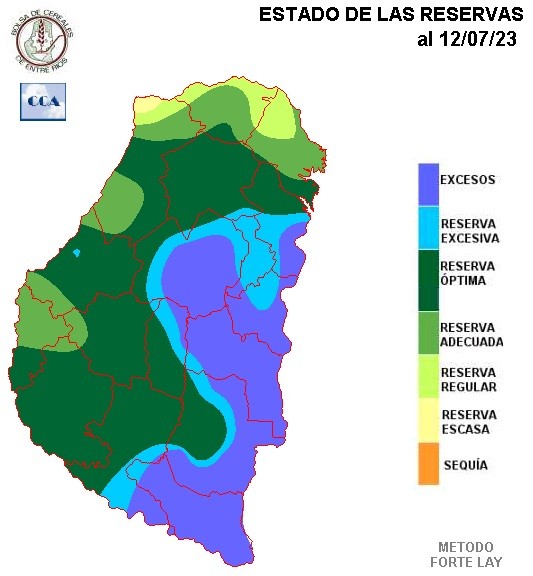 Mapa de reservas