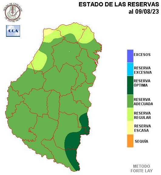 Mapa de precipitaciones