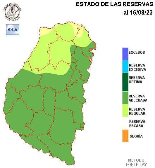 Mapa de precipitaciones