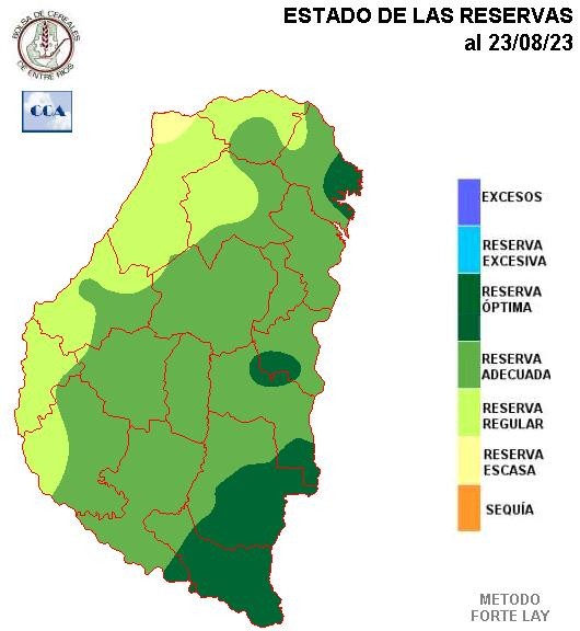 Mapa de reservas