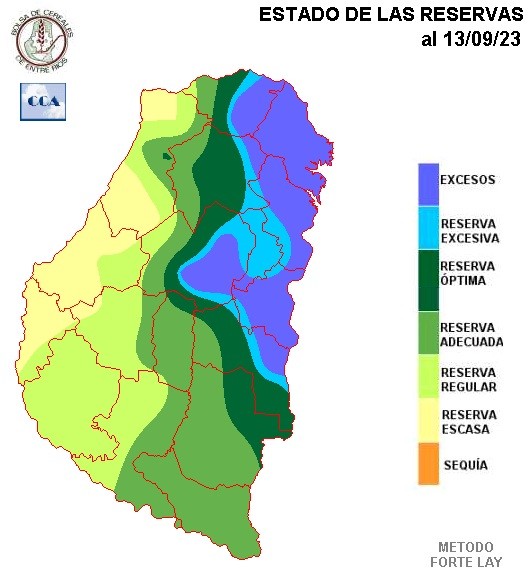 Mapa de reservas