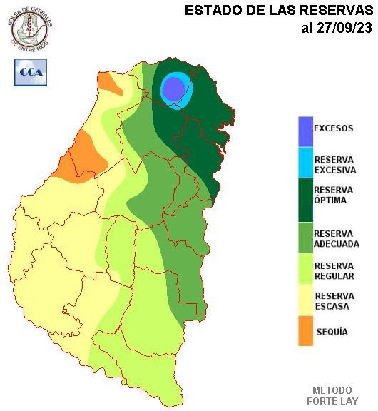 Mapa de reservas