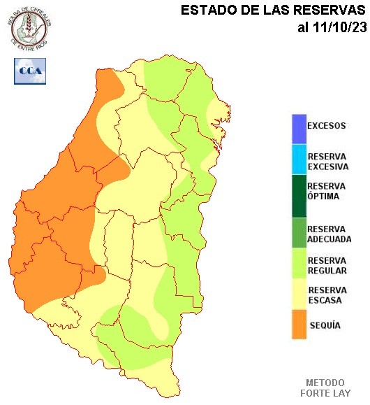 Mapa de reservas