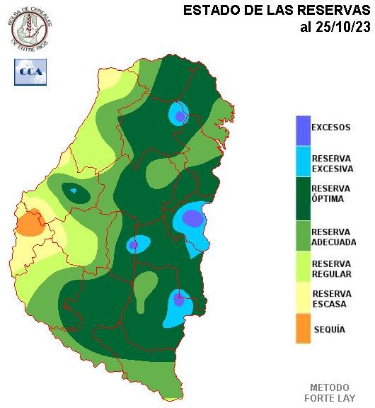 Mapa de reservas