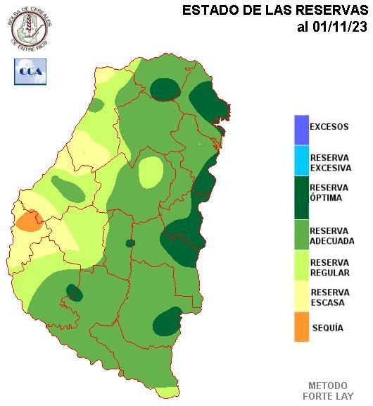 Mapa de reservas