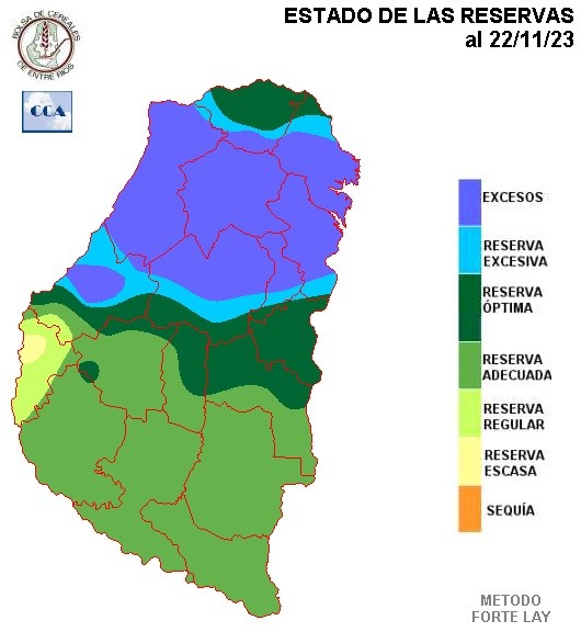 Mapa de reservas