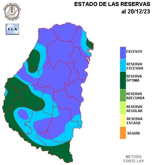 Mapa de reservas