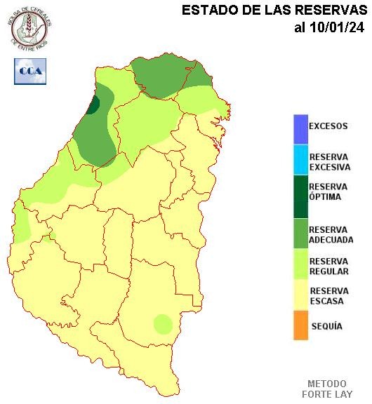 Mapa de reservas